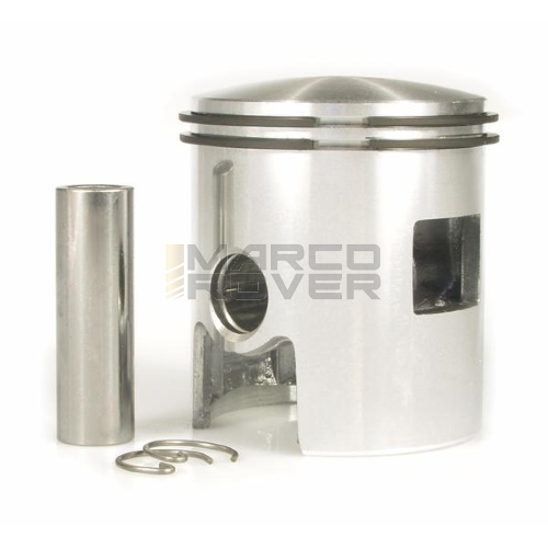 Pistone POLINI per kit 130cc ghisa Ø57,4 per Vespa 125 ET3 Primavera, PK, ETS, XL