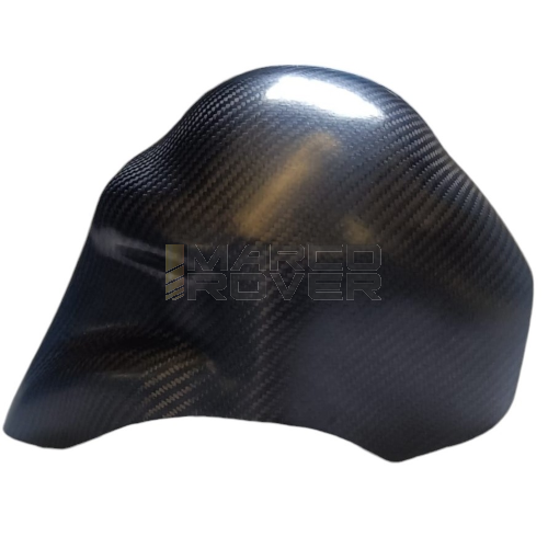 Cuffia cilindro CARBON ITALY Vespa 50 125 ET3 Primavera foro candela fornito CHIUSO - carbonio pre-preg