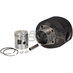 Kit cilindro 66,5 mm corsa 57 in ghisa PIAGGIO per Vespa 200 Rally , P200E , PX200 , Lusso , MY , Cosa 200