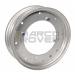 Cerchio Trasformazione Modifica da 8 a 10 pollici - in ferro scomponile Grigio - per vespa 125 150 vbb vnb ecc 