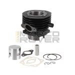 Kit cilindro completo RMS 50 cc in ghisa per Vespa 50 Special , N , L , R , APE 