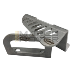 Staffe VMC cavalletto centrale per fissaggio gancio portabagagli o porta tanica Vespa Largeframe / Smallframe