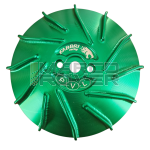 Ventola FABBRI RACING per accensione elettronica PVL, alluminio rdp, verde anodizzato