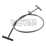 Tirante serratura bandella sportellino laterale cavo di sicurezza SIP per vespa PK 50 125 S KL KL2 COSA FL 125 200