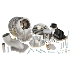 Kit cilindro PARMAKIT W-FORCE RED DEVIL 144cc, d60, biella 97, corsa 51, testa candela laterale, Vespa Smallframe