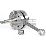 Albero motore FABBRI RACING M200  Spalle Piene, corsa 58mm - Per carter quattrini Vespa 