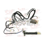 Impianto elettrico per vespa PX 125 150 200 - CON FRECCE - CON AVVIAMENTO ELETTRICO - con connettore in plastica ANNI 90 (2ª serie)