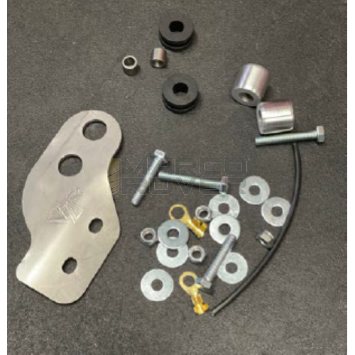 Kit montaggio staffa bobina sip per PX su carter malossi / millenium - Vezzola VRZ