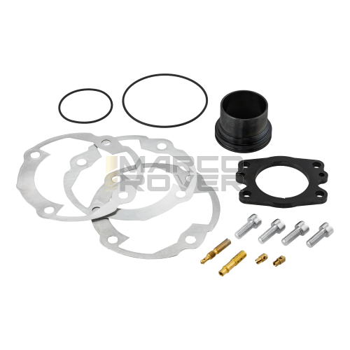 Kit cilindro Gruppo termico  MALOSSI MHR 187 cc Ø 63 in alluminio  CVF2 con spinotto   Ø 15 in  corsa 60  per Vespa 125 GTR 2°/ TS/ 150 Sprint 2°/ V/ Super 2°/ PX125-150/ PE/ Lusso/ Cosa