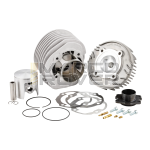 Kit cilindro Gruppo termico  MALOSSI MHR 187 cc Ø 63 in alluminio  CVF2 con spinotto   Ø 15 in  corsa 60  per Vespa 125 GTR 2°/ TS/ 150 Sprint 2°/ V/ Super 2°/ PX125-150/ PE/ Lusso/ Cosa