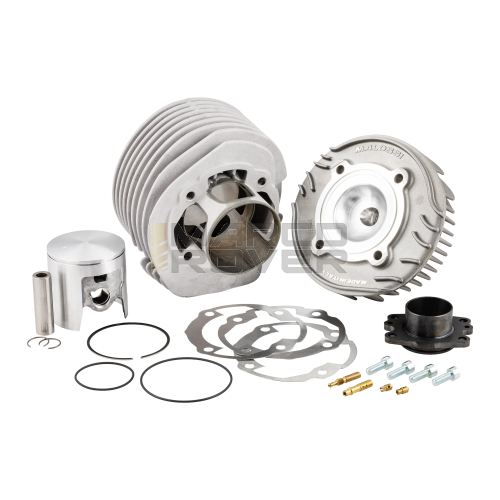 Kit cilindro Gruppo termico  MALOSSI MHR 187 cc Ø 63 in alluminio  CVF2 con spinotto   Ø 15 in  corsa 60  per Vespa 125 GTR 2°/ TS/ 150 Sprint 2°/ V/ Super 2°/ PX125-150/ PE/ Lusso/ Cosa