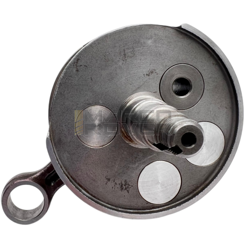 Albero valvola 17 corsa 43 biella 87 spalla 83 - 87 cono20 compreso cuscinetti e paraoli  BENELLI  vespa 50 special, L N R, 125 primavera ET3