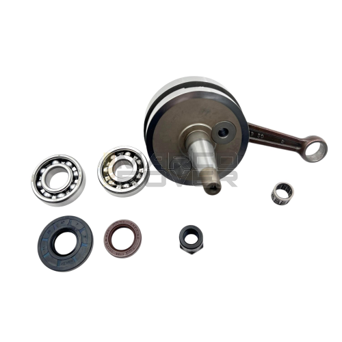 Albero valvola 17 corsa 43 biella 87 spalla 83 - 87 cono20 compreso cuscinetti e paraoli  BENELLI  vespa 50 special, L N R, 125 primavera ET3