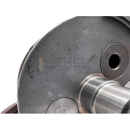 Albero valvola 17 corsa 43 biella 87 spalla 83 - 87 cono20 compreso cuscinetti e paraoli  BENELLI  vespa 50 special, L N R, 125 primavera ET3