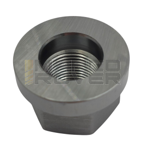 Dado Ruota posteriore RINFORZATO flangiato e già spessorato ELLEZETA di Luca zani per tamburo asse albero ruota cambio PK in INOX -  per vespa smallframe 50 Special L N R 90 125 primavera et3  PK