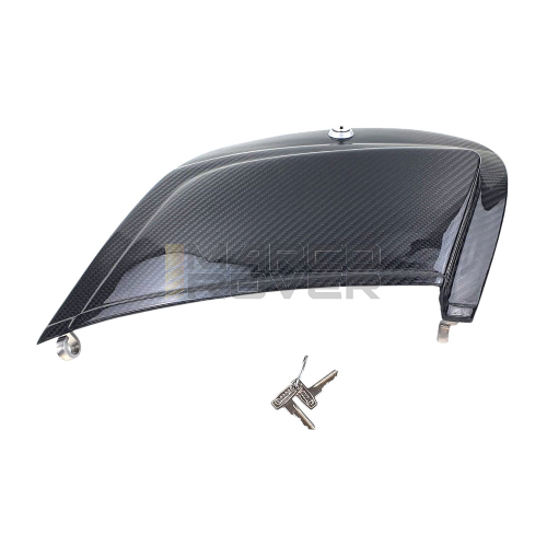 Sportello cofano motore TOMAS COMPOSITI con presa aria fibra di carbonio per Quattrini M200 per Vespa 50 Special L N R 90 125 primavera et3  PK