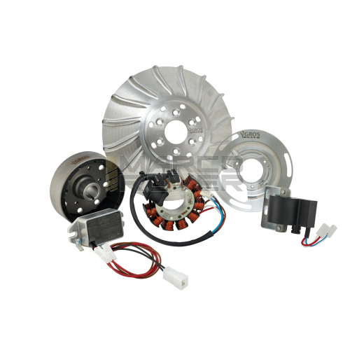 Accensione YGROS RACE by VAPE, 12V, DC, anticipo fisso - Vespa 160GS 2° Serie, 180SS