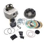 Cylinder kit VMC 177cc "Stelvio" Vespa 125 PX, TS, Sprint V. aluminum cylinder, d.63 stroke 57, die-cast aluminum head LATERAL CANDLE