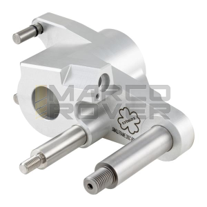 KIT Freno a disco CRIMAZ 2.0 con mozzo ricavato dal pieno anteriore  PINZA NERA per Vespa 50 90 Special L N R 125 primavera et3  PK