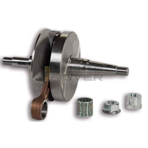 Albero motore MALOSSI anticipato a valvola  Vespa PX 200 corsa 57 biella 110 spinotto 16 cono 20 