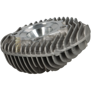 Nuova testa POLINI per cilindro originale 200cc - per Vespa PX200, Rally200, Motovespa TX, DS, DN