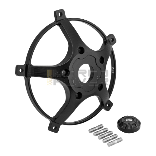 Mozzo portacerchio S6X 07 per mozzetto anteriore ZIP SP, ET2, ET4, Quartz, PX, PK - anodizzato nero