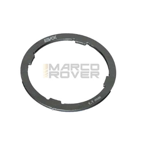 Spessore rasamento distanziale EVOK 1,1mm  per ingranaggio cambio smallframe  