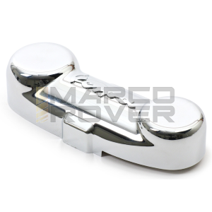 Copri mozzo molleggio biscotto coperchio forcella cromato per Vespa PX 125-200 , PX 80 , PE , Lusso , T5 , PK 50 - 125 , Cosa , S , XL 