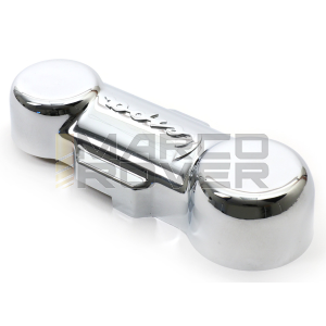 Copri mozzo molleggio biscotto coperchio forcella cromato per Vespa PX 125-200 , PX 80 , PE , Lusso , T5 , PK 50 - 125 , Cosa , S , XL 