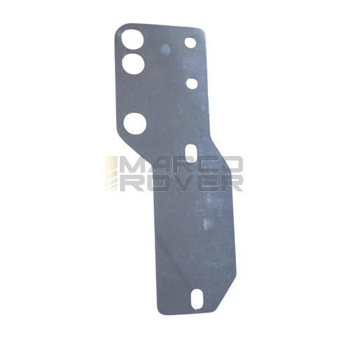 Staffa acciaio INOX montaggio su carter SIP e su foratura per Vespa 50 Special 