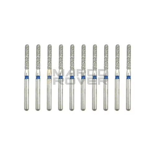 Kit 10 punte per fresino con punte smussate 1.6mm con gambo 14mm