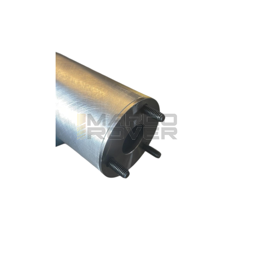 Silenziatore in alluminio VEZZOLA diametro esterno 60 , diametro interno canna forata 23 , lunghezza 210 per Vespa 50 Special L N R 90 125 primavera et3  PK
