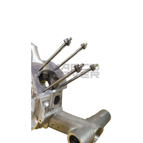 Kit prigionieri in TITANIO VESPALAB M7 x 155 mm per cilindri Vespa smallframe e largeframe con inserto esagonale per Vespa 50 Special L N R 90 125 primavera et3  PK