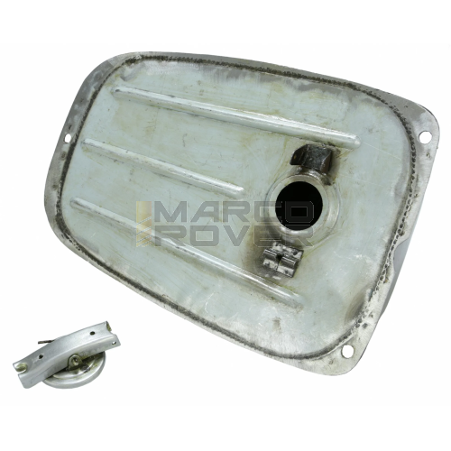 Serbatoio corto in metallo oliato per Vespa 50 V5A1T , V5SA1T , V9A1T  - con coperchio 