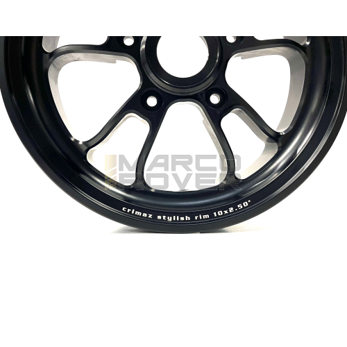 Nuovo cerchio Crimaz SPECIAL RIM STYLISH "machined from solid" 10 x 2.5 per Vespa 50 Special L N R 90 125 primavera et3  PK
