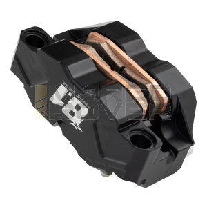 OTTOPUNTOUNO Hurricane brake caliper - 4-piston, radial - CNC aluminum, black anodized 8.1