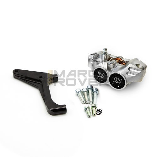 Kit freno anteriore assiale parziale 8.1 con pinza "New Era" e supporto per Vespa 50 Special L N R 90 125 primavera et3  PK 