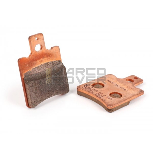 GOLD brake pads for CRIMAZ front disc brake kit for Vespa 50, ET3 Primavera, PK, Sprint, GT, TS, Rally, and rear CRIMAZ Vespa Largeframe