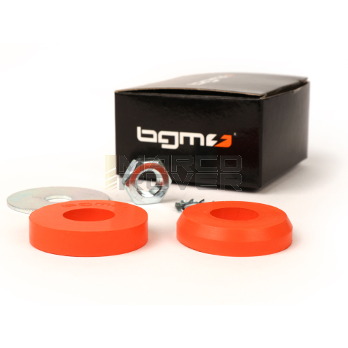 Kit silent block ammortizzatore anteriore BGM BRO per Vespa PX 80 - 125 - 200 , Cosa , GT , GTS , Sprint 