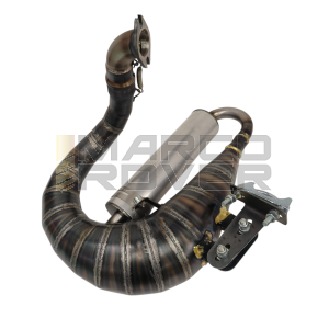 Marmitta espansione Babydoll  DEXTER RACING   versione 2025 per Vespa con cilindri intarasse scarico 52 / 56mm per Vespa 50 Special L N R 90 125 primavera et3 