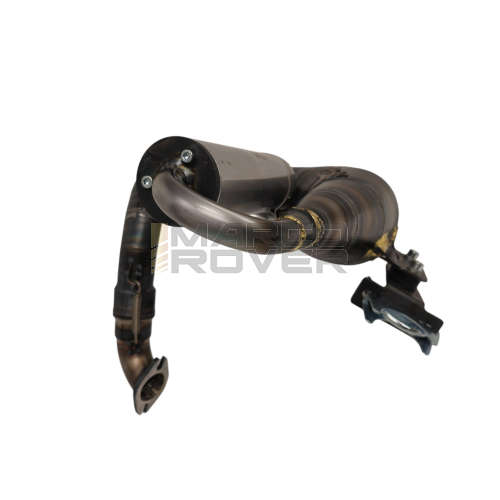 Marmitta espansione Babydoll  DEXTER RACING   versione 2025 per Vespa con cilindri intarasse scarico 52 / 56mm per Vespa 50 Special L N R 90 125 primavera et3 