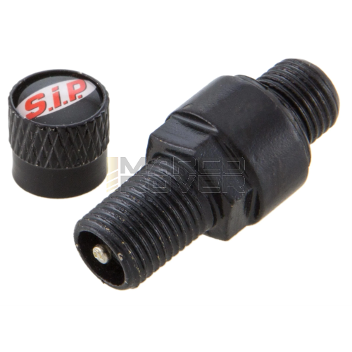 Valvola avvitabile SIP per cerchio SIP tubeless per Vespa l 30 mm - nero