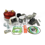 PARMAKIT W-FORCE LC 158cc cylinder kit, d58, 105 connecting rod, 56 stroke, center spark plug head, Vespa Smallframe
