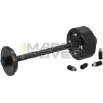 Chiave a compasso per ghiera del cuscinetto ruota posteriore -BGM PRO Ø i = 28 mm / 35 mm Ø distanza fori =37 mm / 43 mm Vespa Wideframe 98/125/150cc V98, V1T-15T, V30T-33T, Hoffmann HA/HB, VM,VN, VL, VB, VGL, VD, GS150, Piaggio APE A1T-15T, AB1T-4T, AC