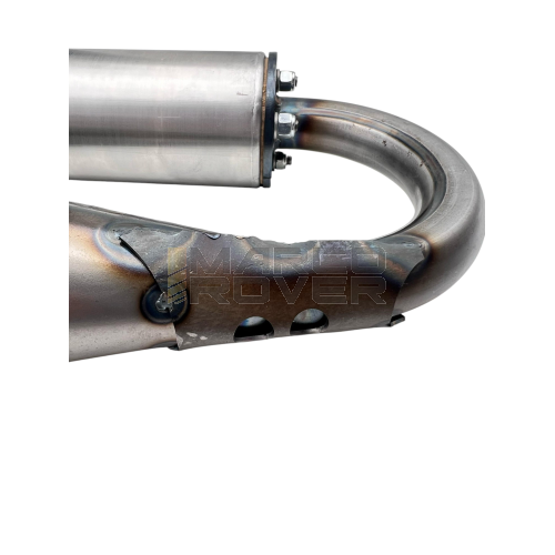 Marmitta espansione 2LTECH  a chiocciola interasse stretto per cilindri 144 / 150 per  Vespa  50 Special L N R 90 125 primavera et3  PK - produzione artigianale 