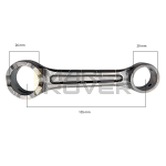 Biella FABBRI RACING ricavata dal pieno  interasse 105 , spinotto 15 mm Vespa Smallframe