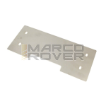 Piastra di rinforzo telaio sotto pedana in INOX - TD-Customs - per Vespa PX , T5 125cc , LML 2T