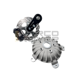 Nuovo Kit freno a disco anteriore 8.1  OTTOPUNTOUNO per forcella originale FORNITO CON TAMBURO per Vespa 50 Special L N R 90 125 primavera et3  PK