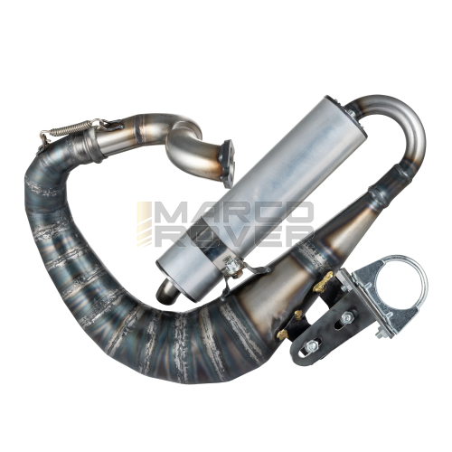 Marmitta Junior Curly DEXTER per Vespa 50 Special L N R 90 125 primavera et3  PK