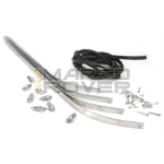 Serie strisce pedana PASCOLI Vespa 50SS, 90SS, 125 ET3, Primavera